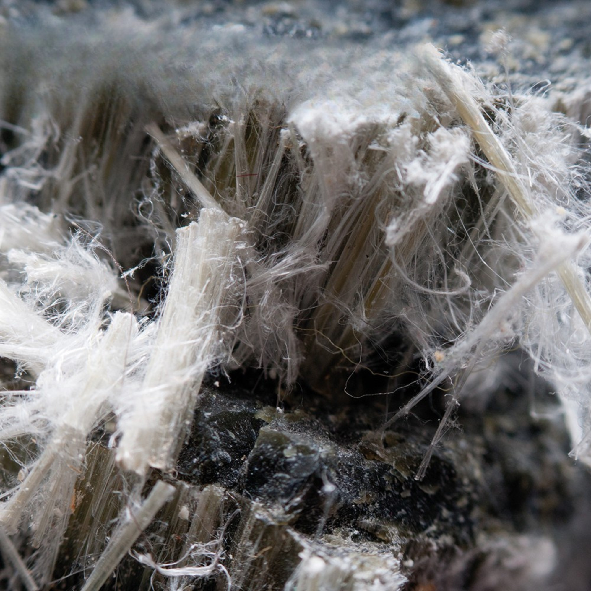 Mineral, Kristall, Fasern, Weiß, Textur