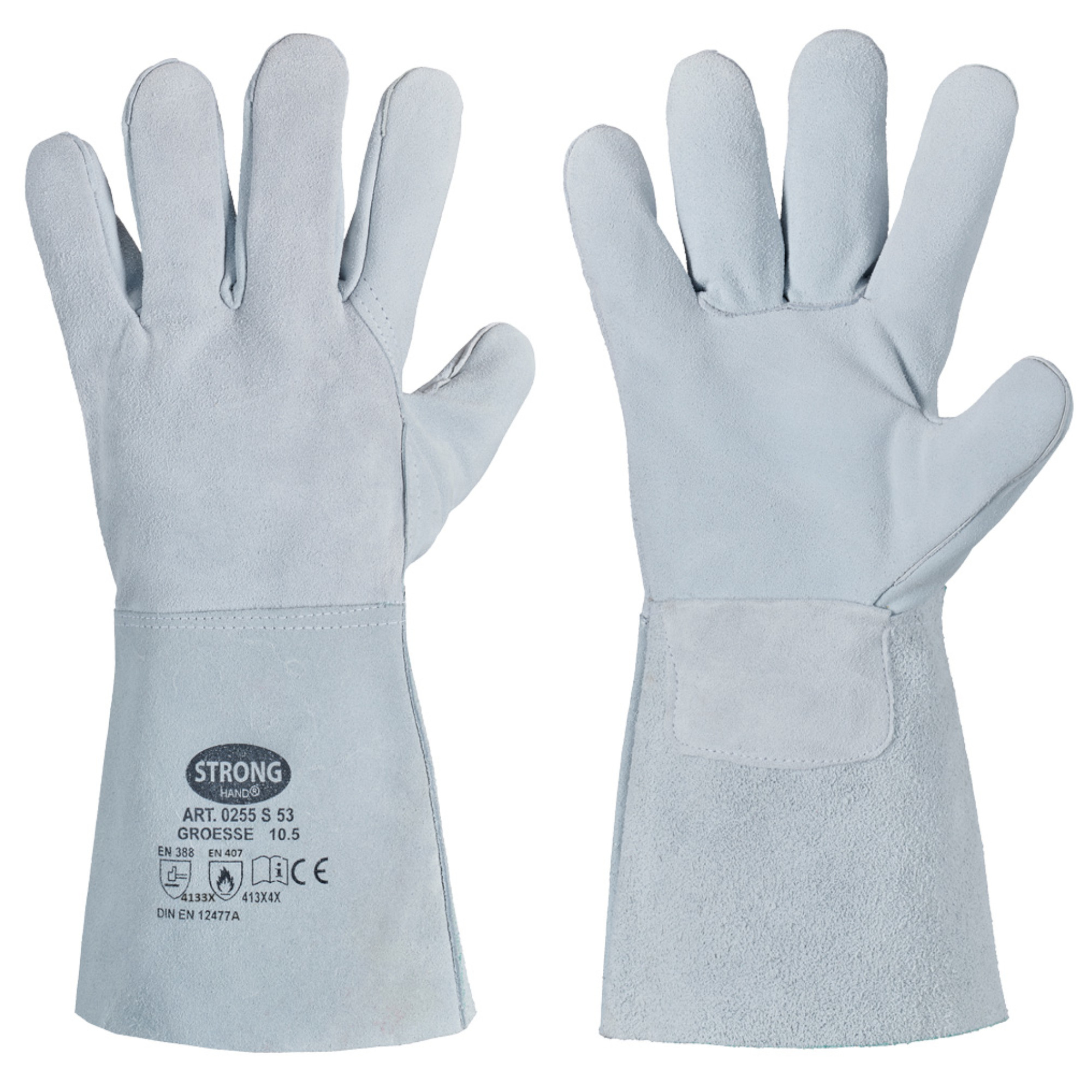 Schutzhandschuhe, Küchenschutzhandschuh, Lederfrei, Langlebig, Stulpen