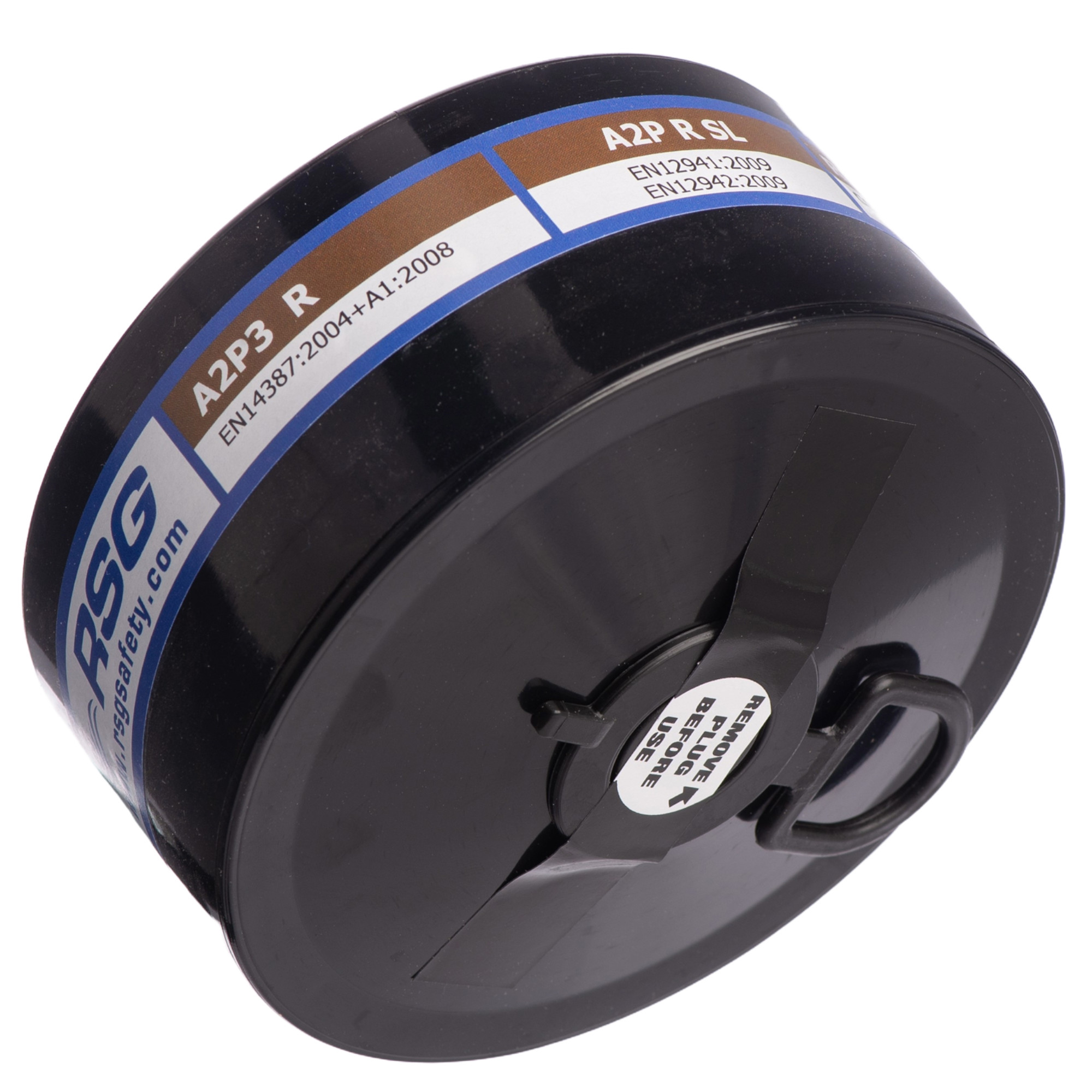 RSG A2P3 R Kombifilter gegen organische Gase und Partikel, EN14387, für PAPR-Systeme EN12941/EN12942 geeignet