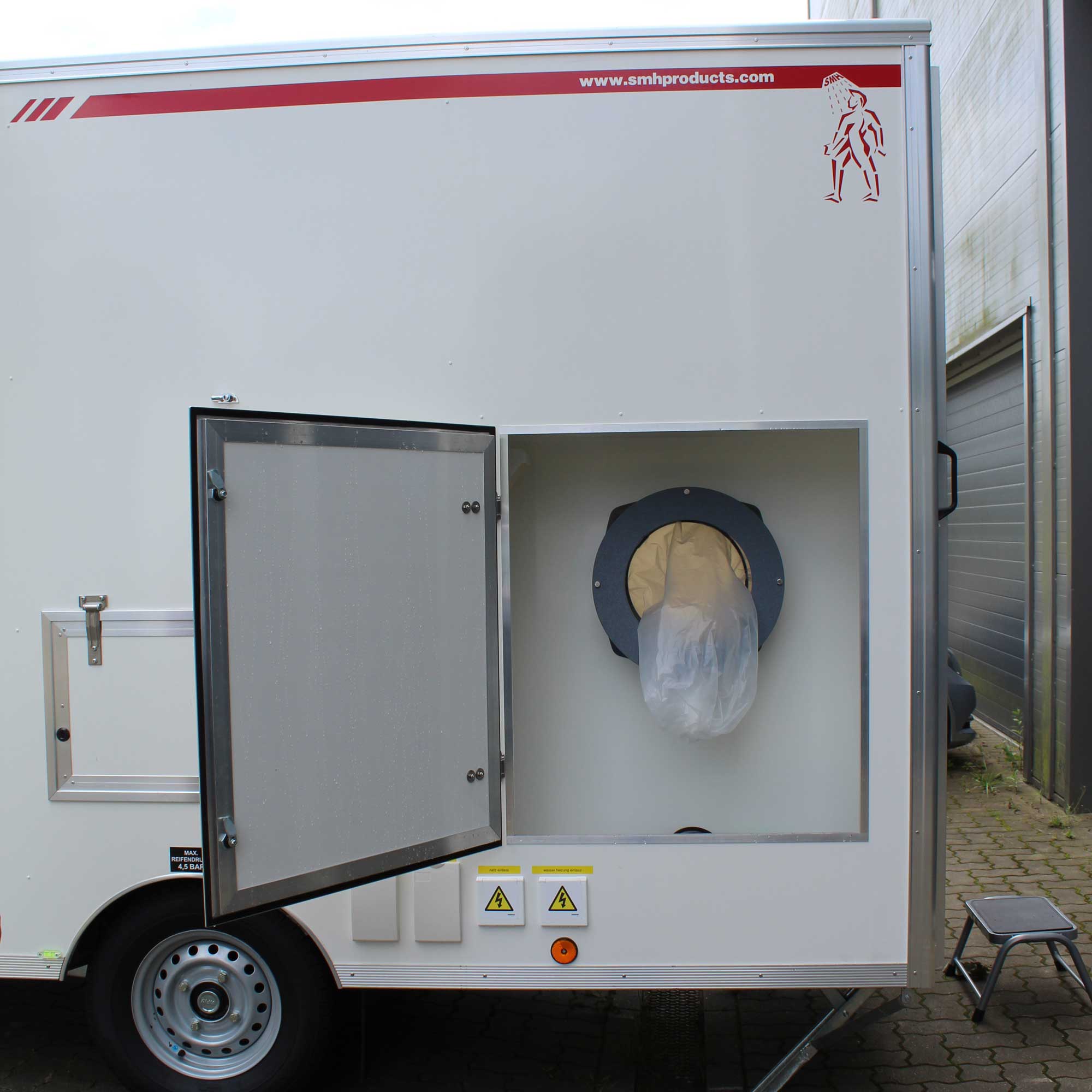Mobile 3-Kammer Personenschleuse